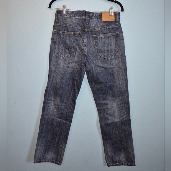Aeropostale Men's Dark Wash Relaxed Fit Jeans - Picture 5 of 5